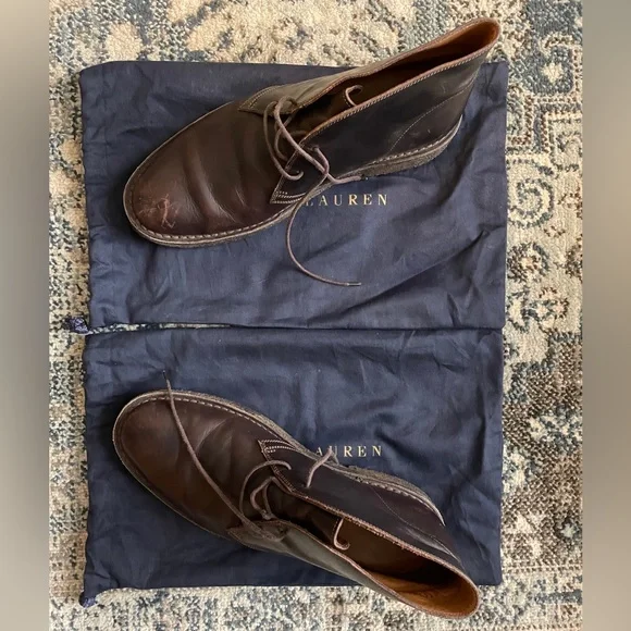 Polo Ralph Lauren | Shoes | Polo Chukka Brown Leather Made  display picture 2